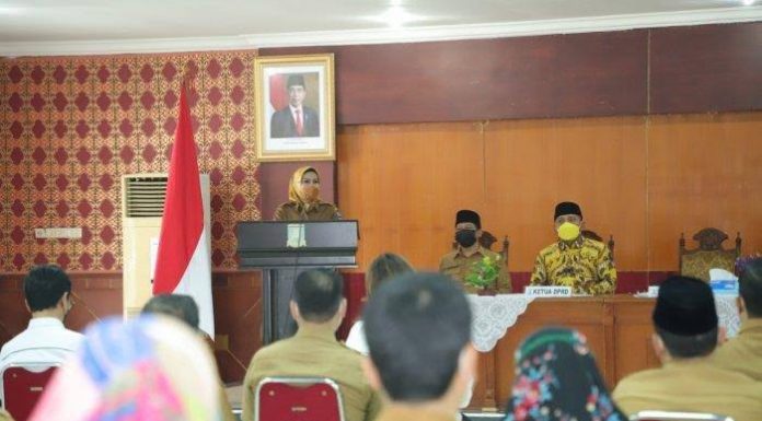 KPK Nilai MCP Kabupaten Serang 2020 Relatif Baik