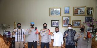 Implementasi Program Kapolda, Kapolresta Tangerang Sowan ke Sesepuh Tigaraksa