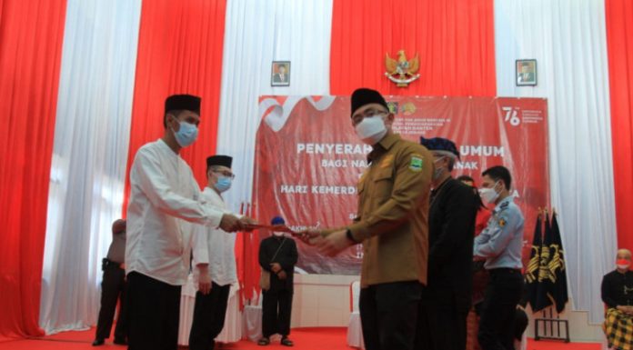 5.628 napi di Provinsi BantenendapatreMisi HUT RI ke-76