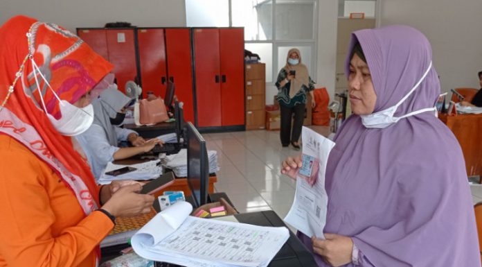 Kantor Pos Rangkasbitung Salurkan Bantuan Sosial Rp90 Miliar Bagi Warga Terdampak COVID-19