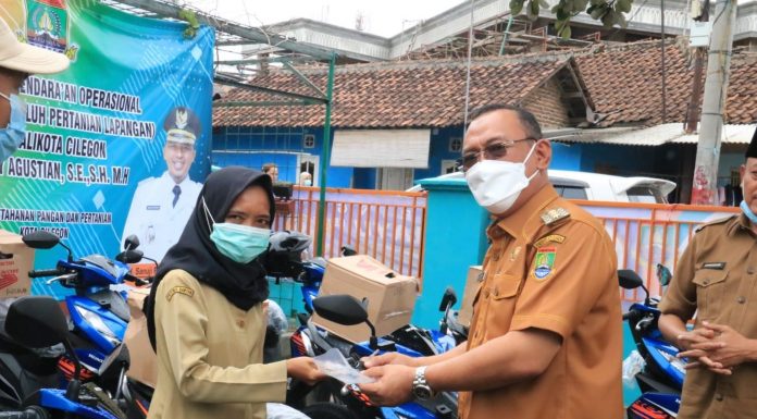 12 Tahun Bekerja Baru Dapat Motor Dinas dari Walikota Cilegon, Penyuluh Pertanian: Alhamdulillah