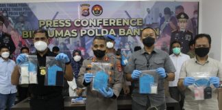 Polda Banten Ungkap Jaringan Besar Narkoba Lintas Daerah
