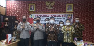Polda Banten Tanda Tangani MOU Pengamanan Dengan OBVITNAS PTPN VIII