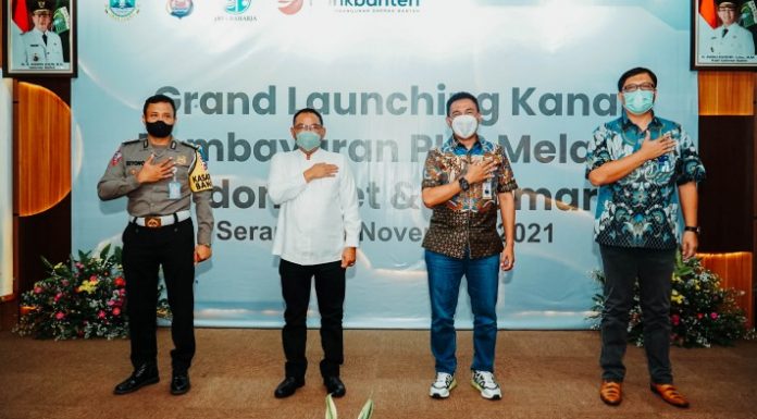 Kanal Baru Dilaunching, Bayar Pajak ke Bank Banten jadi Lebih Mudah