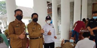 Semarak HUT Kabupaten Serang, Pejabat Pemkab hingga PSKS Donor Darah