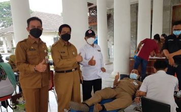 Semarak HUT Kabupaten Serang, Pejabat Pemkab hingga PSKS Donor Darah