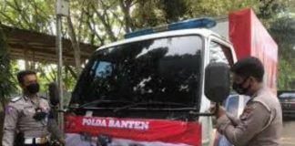 Polda Banten doa bersama dan kirim bantuan untuk korban bencana Semeru