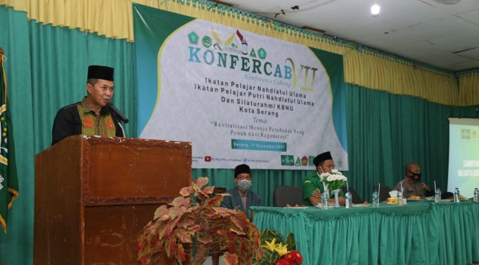 Walikota Syafrudin Minta Pengurus IPNU dan IPPNU Terpilih Bisa Sinergi dengan Pemkot Serang