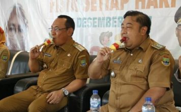 Di Kecamatan Ciwandan, Walikota Cilegon Lakukan Kampanye
