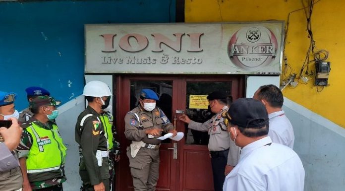 Tujuh Tempat Hiburan Malam di Kota Serang Ditutup Paksa