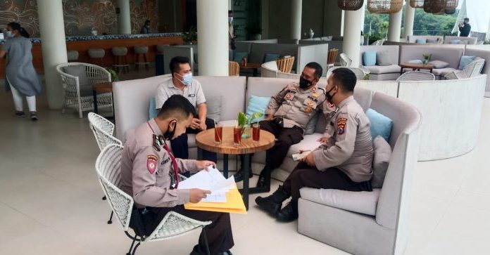 Jaga Keamanan Saat Nataru, Ditpamobvit Polda Banten Patroli Tempat Wisata