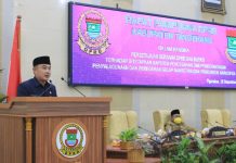 Raperda Di Setujui, Wabup Mad Romli : Alhamdulillah, Capai Hasil Yang Di Harapkan