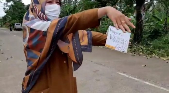 Vaksinasi ‘Jalanan’ Ala Puskesmas Padarincang