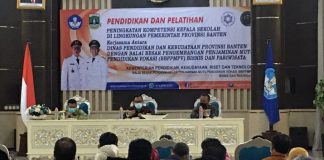 Update Kapasitas Kepsek, Dindik Provinsi Banten Berikan Pelatihan Terkait Ketentuan Baru