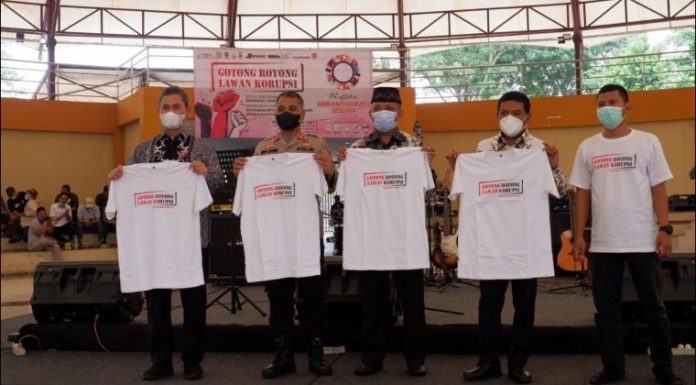 Digagas Jurnalis, Warga Banten Komitmen Gotong Royong Lawan Korupsi