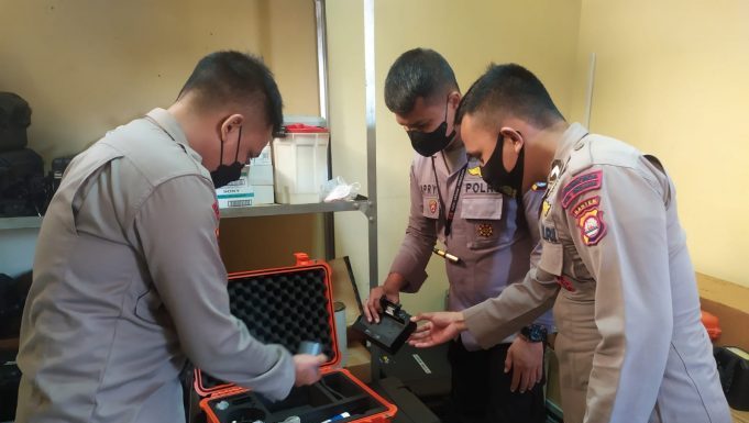 Detasemen Gegana Satbrimob Polda Banten Latih Kemampuan KBR