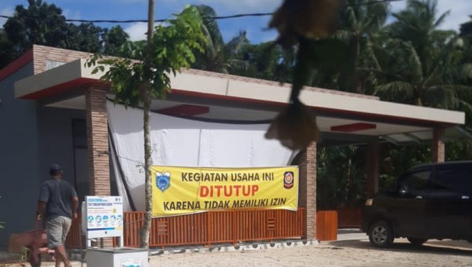 Jual Miras, Rumah Makan Milik Kades di Pandeglang Disegel