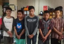 Belasan Remaja Anggota Gengster di Panongan Tangerang Diciduk Polisi