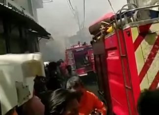 Korsleting Listrik, Rumah Kontrakan di Ciputat Ludes Terbakar