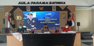 Pemkab Tangerang dan TNI-Polri Bersinergi Antisipasi Ancaman Bencana