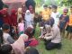 Pulihkan Anak-anak dari Trauma Gempa di Pandeglang, Ini yang Dilakukan Polwan