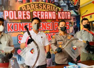 Kabur ke Pandeglang, Otak Pembacok Pelajar di Kota Serang Dicokok Polisi