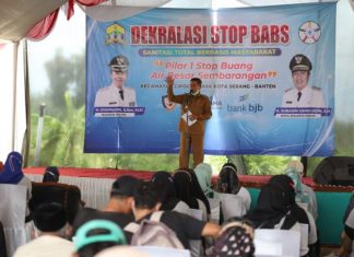 30 Ribu Warga Kota Serang Belum Punya Jamban