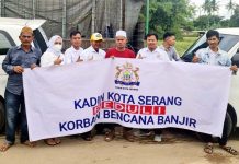 KADIN Kota Serang Salurkan Bantuan Korban Banjir di Banten Lama