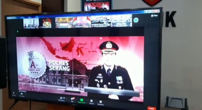 Polres Serang Diganjar Penghargaan dari Kemen PAN-RB