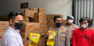 Polres Lebak Tetapkan MK Jadi Tersangka Penimbun 24 Ton Minyak Goreng