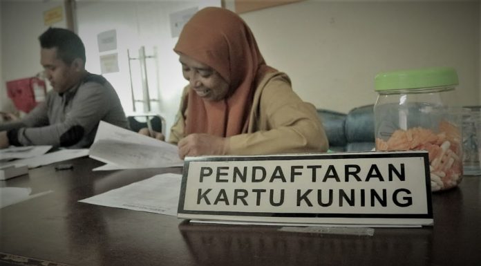 Jumlah Pembuat Kartu Kuning di Pandeglang Meningkat