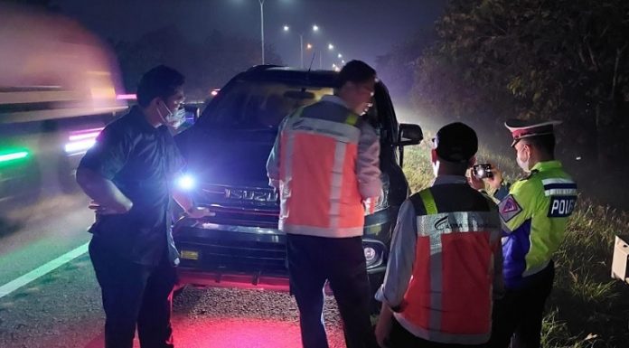 Mobil Tabrak Pejalan Kaki di Tol Tangerang-Merak