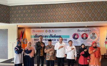 Seminar Hukum di Unsera, Dirreskrimum Polda Banten Berikan Pemahaman UU ITE