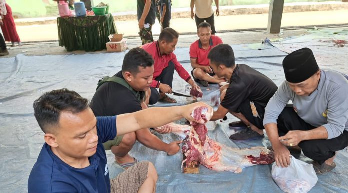 Idul Adha 1443 H/2022 M, Korem 064/MY Tumbuhkan Kepedulian Sosial