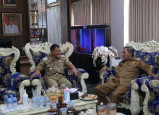 Perkuat Silaturahmi Antar Kepala Daerah, Walikota Serang Sambut Kunjungan Wakil Walikota Cilegon