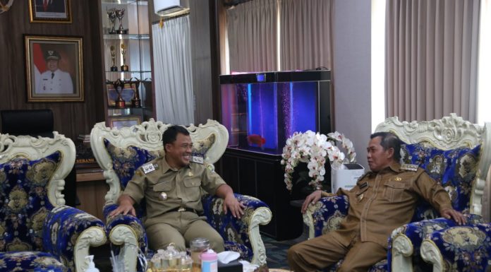 Perkuat Silaturahmi Antar Kepala Daerah, Walikota Serang Sambut Kunjungan Wakil Walikota Cilegon