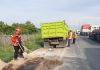 Mengantuk Saat Berkendara, 2 Mobil Truk Terlibat Kecelakaan
