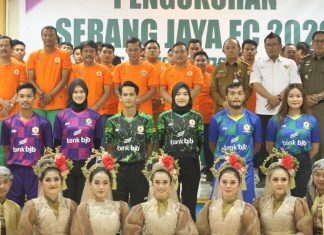 Dapat Dukungan Penuh, Serang Jaya FC Siap Tampil Dalam Liga Tiga