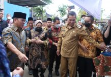 Sambut Hangat Kedatangan Menteri Sosial RI, Walikota Serang Harap Beberapa Daerah Kasemen Airnya Bersih
