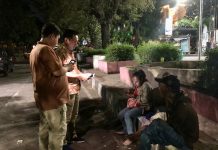 Polda Banten Gelar Patroli Malam di Pusat Keramaian Kota Serang