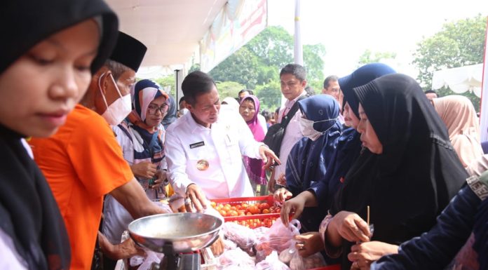 Cegah Inflasi, Pemerintah Kota Serang Gelar Pasar Murah