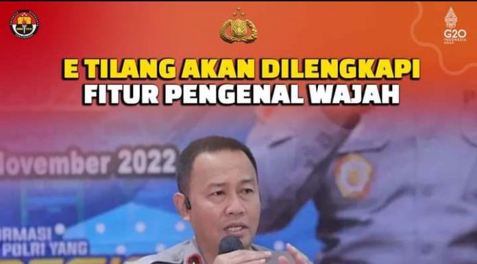 E Tilang Akan Dilengkapi Fitur Pengenal Wajah