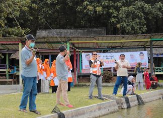 Mancing Ceria, PKS Kota Serang Ajak Ayah Kokohkan Ketahanan Keluarga