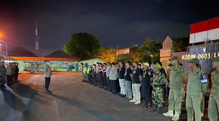 Polres Lebak Gelar Patroli Skala Besar