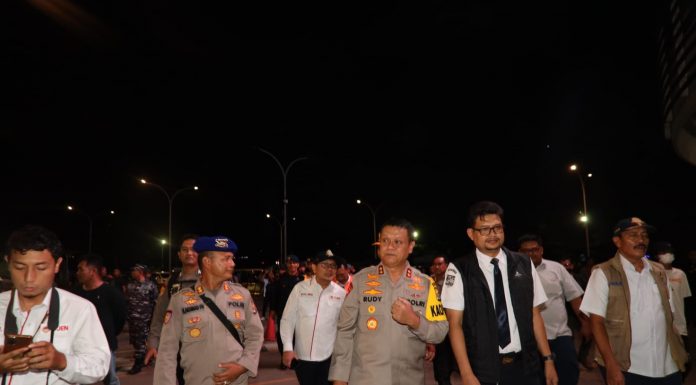 Kapolda Banten Cek Kesiapan Pengamanan Nataru 2022