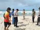 Polsek Bayah Datangi TKP Laka Laut Wisatawan Terseret Ombak