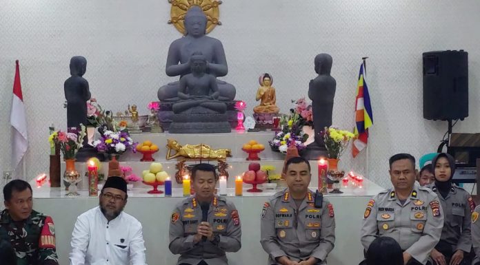 Dirbinmas Polda Banten Tinjau Perayaan Hari Raya Imlek di Kabupaten Tangerang