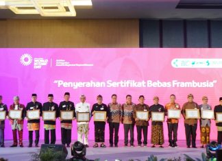 Selamat! Kota Serang Raih Penghargaan Bebas Penyakit Frambusia