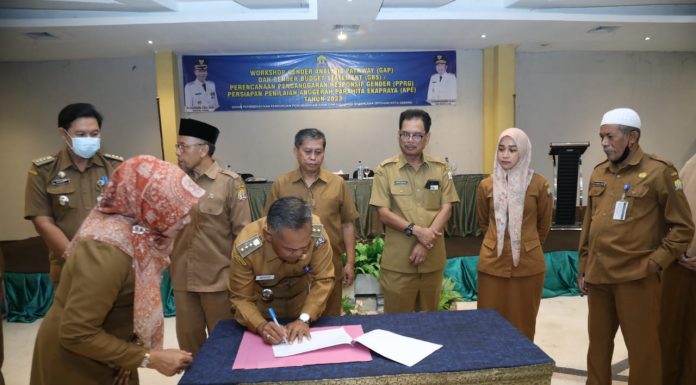 Workshop Gender Analysis Pathway, Sekda Kota Serang : Kerjasama dan Kolaborasi Antar OPD Penting