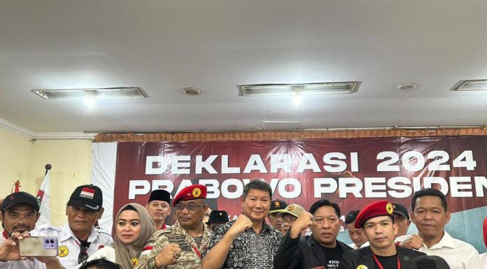 Ribuan Pendukung Prabowo Mania 08 Deklarasikan Capres 2024